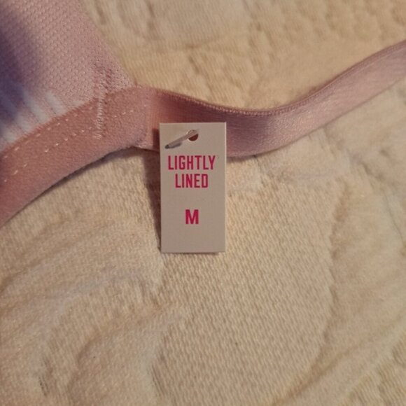 Pink Victoria's Secret size Medium Cool & Comfy wireless light lined, New - Picture 2 of 6
